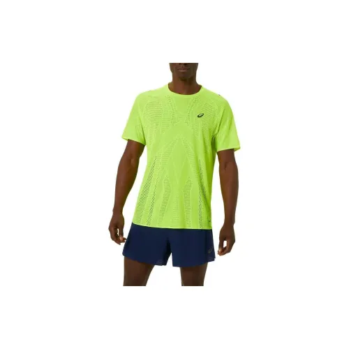 Asics T-Shirts Men Yellow