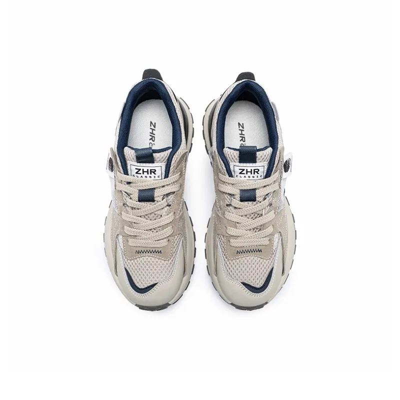 ZHR Retro Sports Preppy Breathable And Lightweight Low Top Casual Shoes Unisex-2
