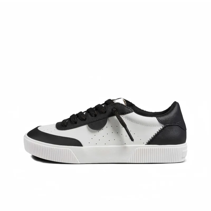 REEF Lay Day Seas Wear-resistant And Waterproof Low-Top Casual Shoes Women's Black White-0