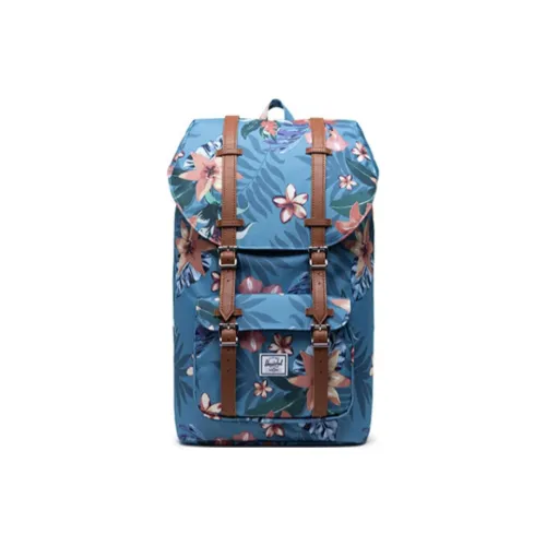 Herschel Backpacks Floral Sky Blue