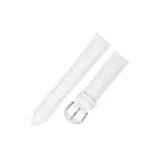 White-Silver Pin Buckle