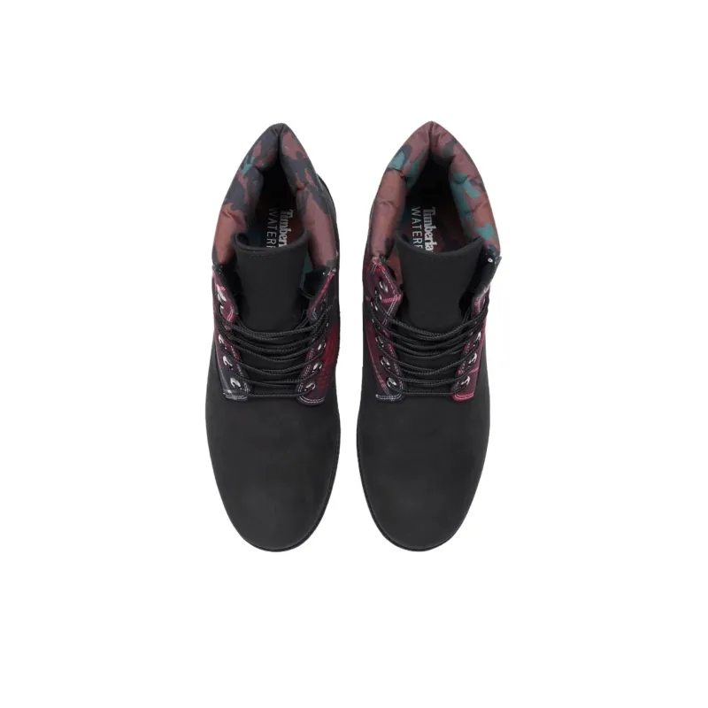Timberland PREMIUM Ankle Boots Men Black Red-3