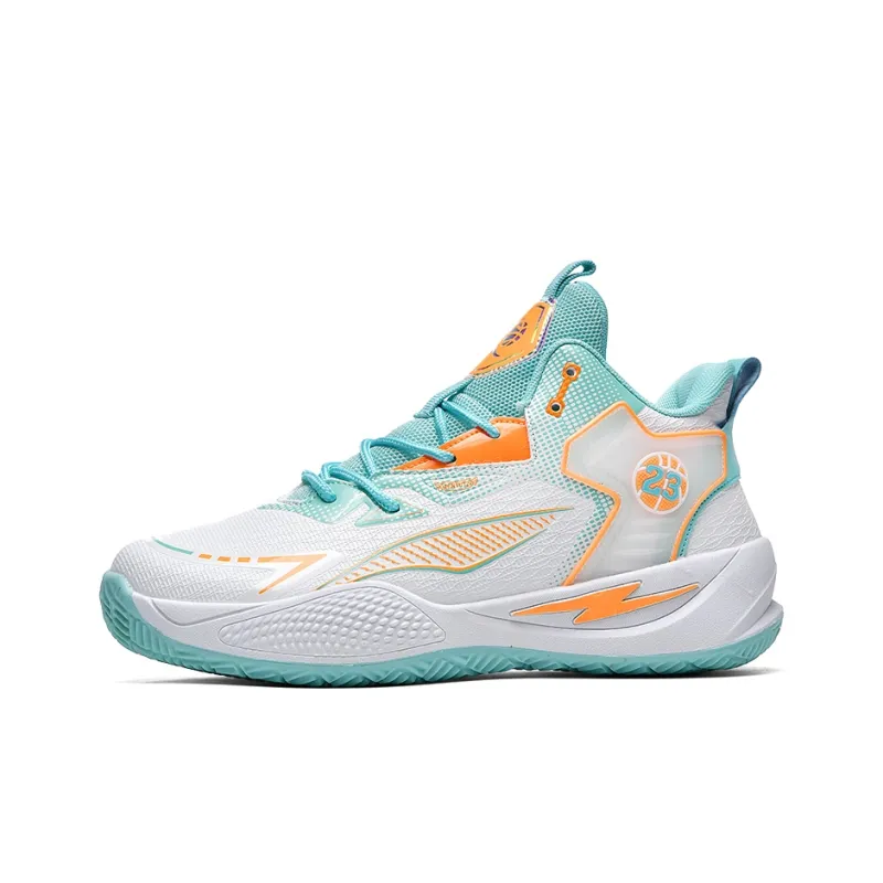 Black-tailed Deer Cushioning Anti-Slip And Wear-Resistant High-Top Basketball Shoes Unisex Mismatched-7