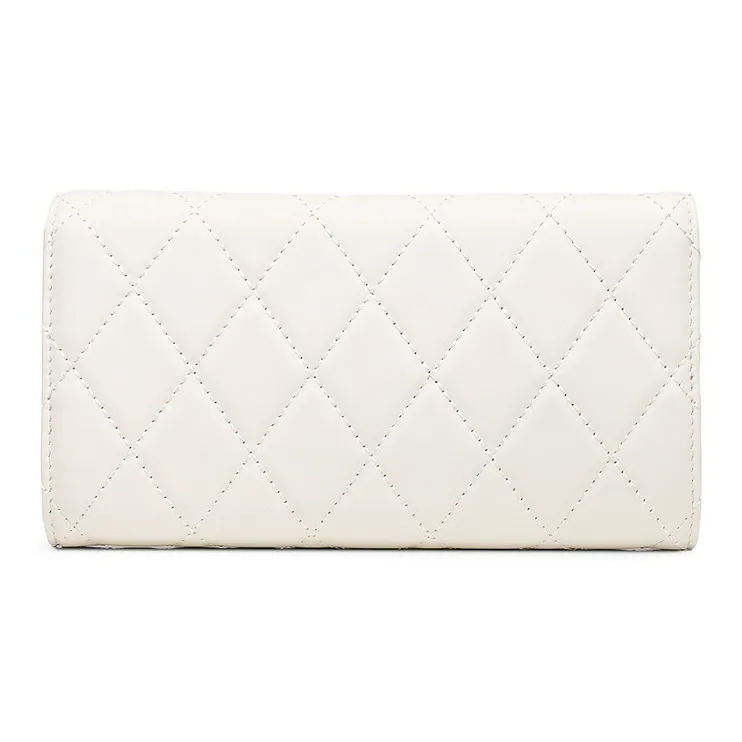 PIERRE CARDIN Top Grain Cow Leather Clutch Wallet Women's Multicolor-8