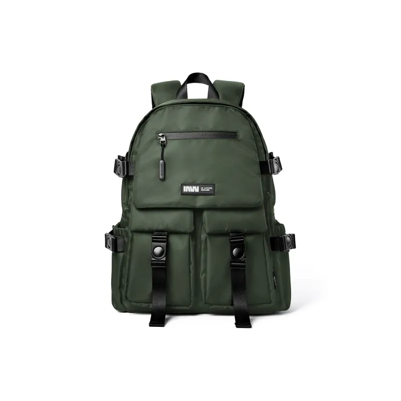 SEPTWOLVES Fabric Fashion Minimalist Style Lightweight Large Capacity Travel Backpack QPL Unisex Jasper-1