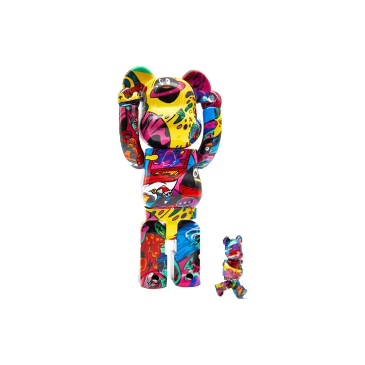 Bearbrick Qq 21st Anniversary Limited Edition Cool Lab-1
