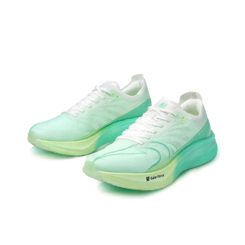 SAIQI Low Top Hui Technology Running Shoes Unisex Emerald Glimmer-2