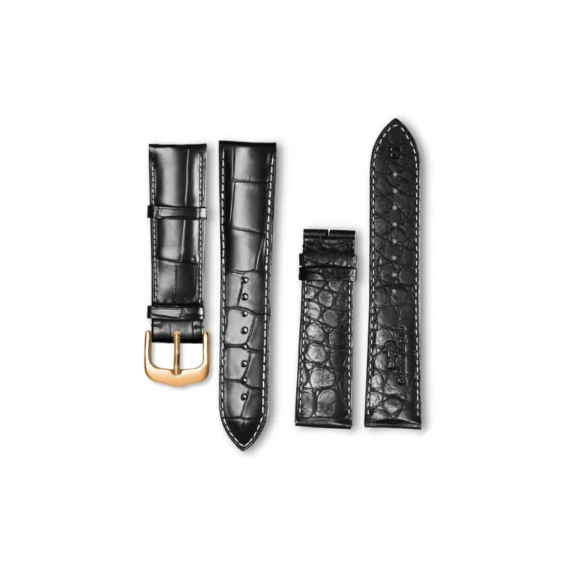 SHIRUI Accessories Omega Compatibility Watch Band 125/75 Genuine Leather Material-144