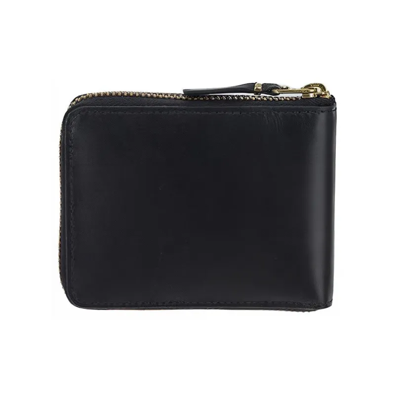 CDG Leather Wallet Regular Women's Black-2