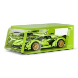 Lamborghini One-Piece Floating Dual-Color Printer Ribbons Light Display Case