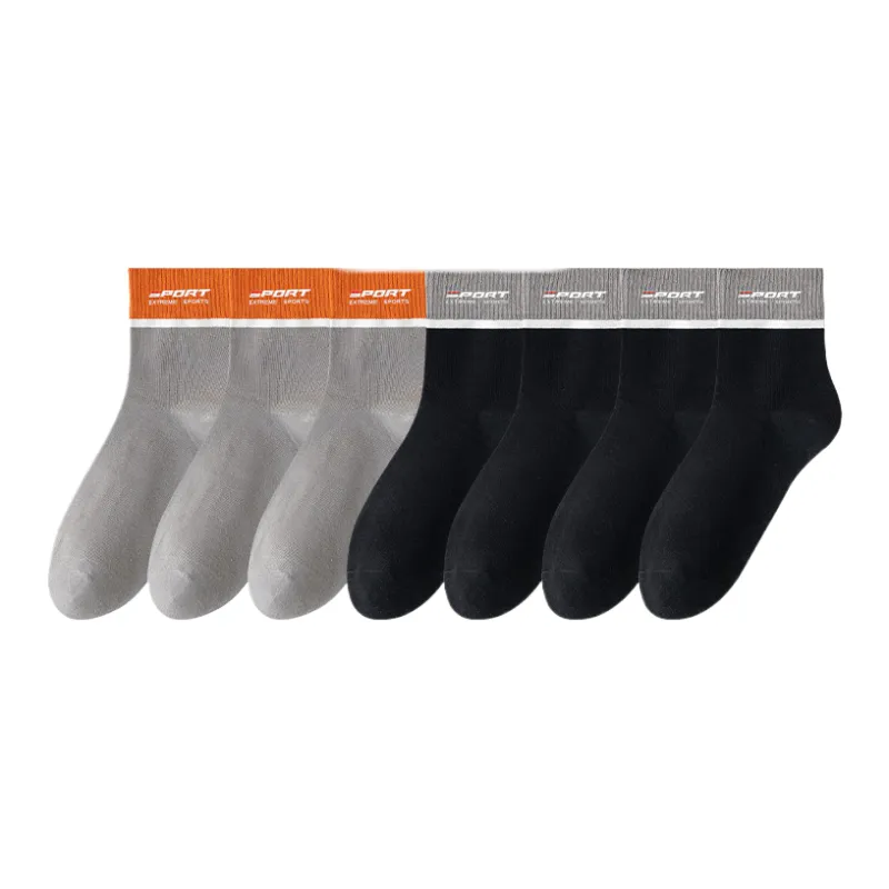 Lan Miao Mid Calf Socks Men 7 Pack-9