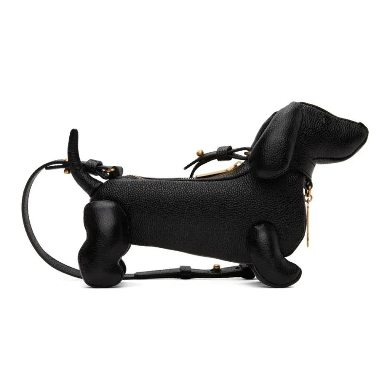 THOM BROWNE Hector Zipped Shoulder Bag-1