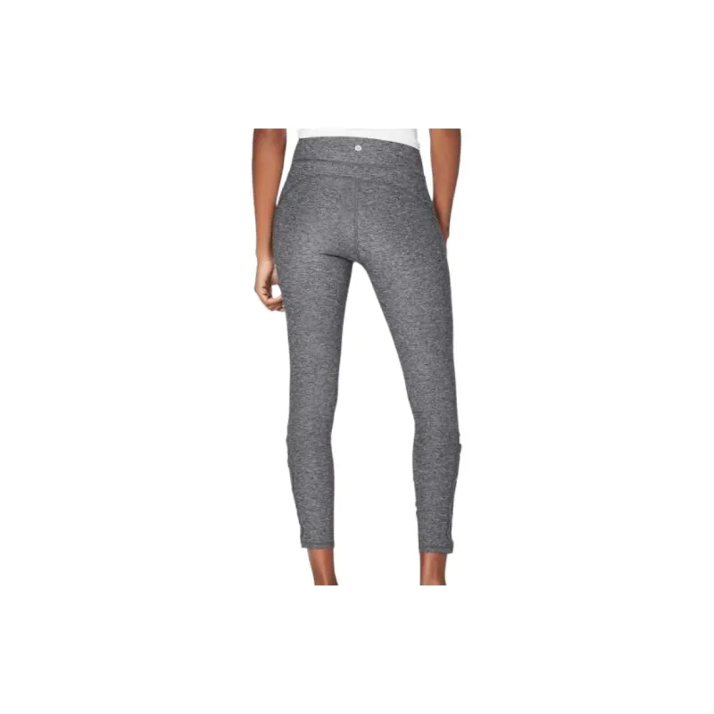 Lululemon Tied To It Athletic Trousers Women's Gray White-1