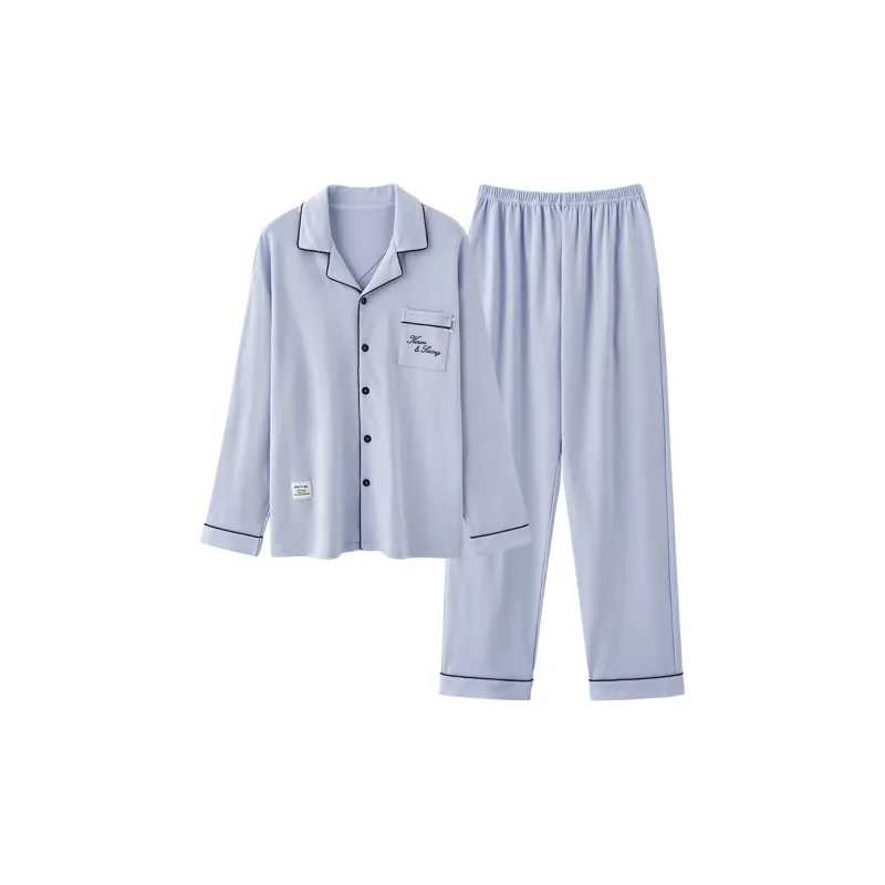 Qiao Ni Tong Pajama Set Men Image Color-0