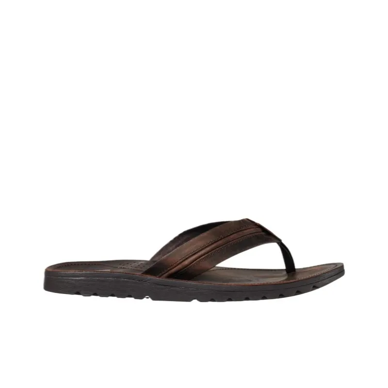 REEF Rubber Sole Quick Dry Flip Flops Men Brown-1