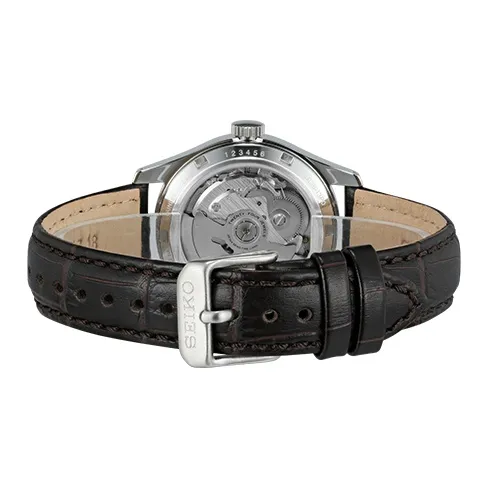 SEIKO Series 5 Automatic Mechanical Movement Artificial Leather Strap Watch Men's Watches Green Dial SRPJ89K1-2