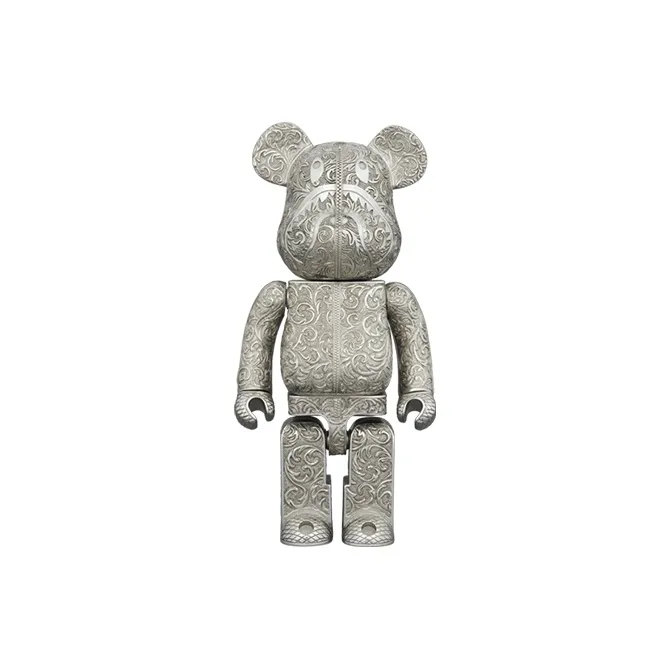 Bearbrick X Royal Selangor X Bape Shark Silver-1