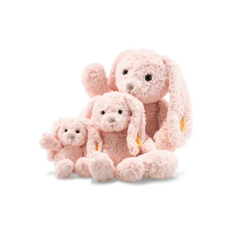 Steiff Tilda Pet Rabbit, Cute Pet Design Collection Rose Dolls Plush Doll 20cm/30cm/45cm Height-1