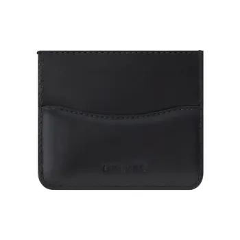 Lemaire Cow Leather Card Holder Women's Black
