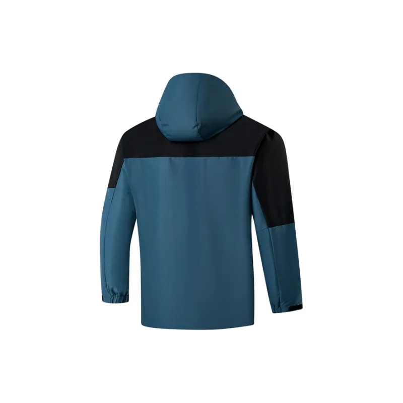 PEAK Trench Coat Men Graphite Blue-1