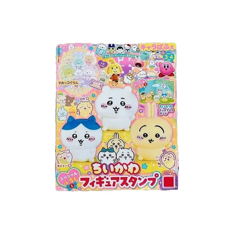 Chiikawa Hachiware Usagi Good Friend Doll Styling Seal Notebook Set Anime / Games Seals-4