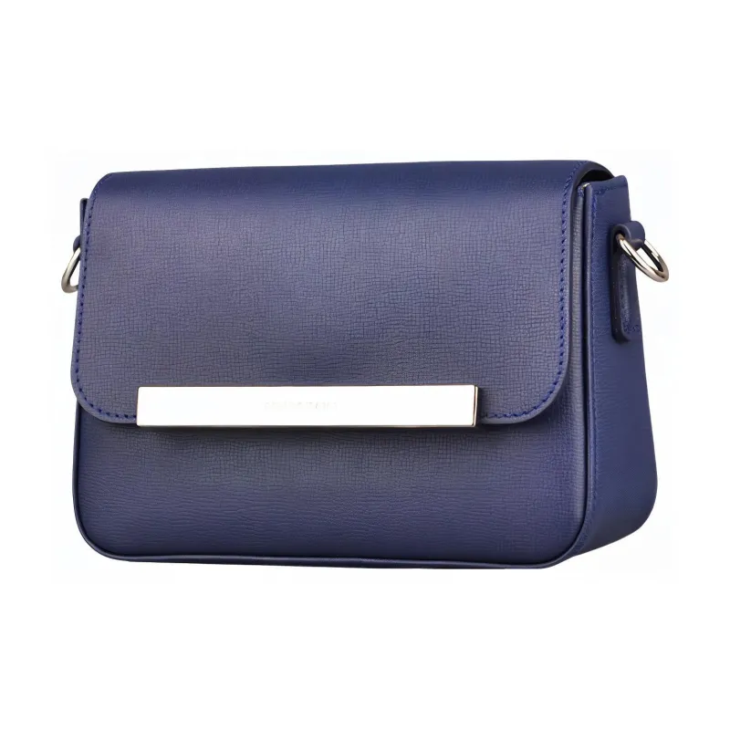 LONGCHAMP Leather Small Square Bag Shoulder Bag Crossbody Bag Small Size Women's Marine Blue-1