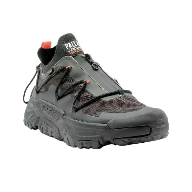 Palladium Abrasion Resistant Low Top Casual Shoes Unisex Black-3