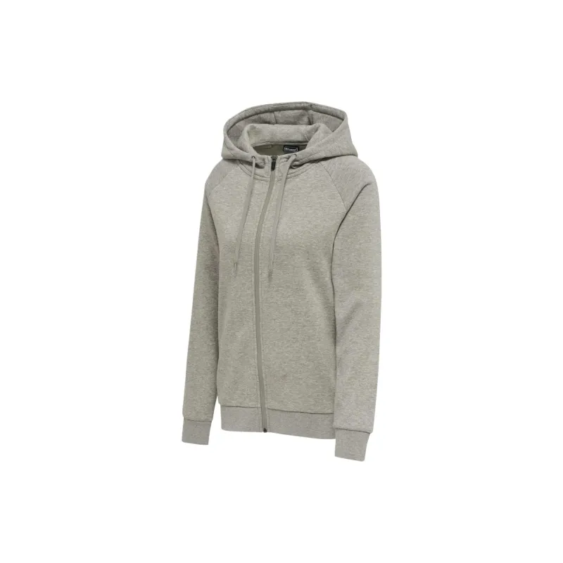 Hummel HmlRED CLASSIC ZIP HOODIE WOMAN Sweatshirt Women's Gray-1