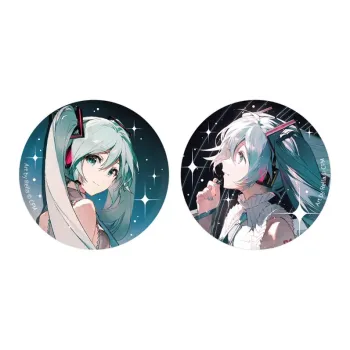 BEMOE Hatsune Miku 16TH Birthday Commemoration Concentrating The Future Badge IP Merch