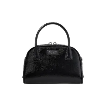 Kate Spade Cross Grain Cow Leather Handbag Crossbody Bag Mini Women's Black