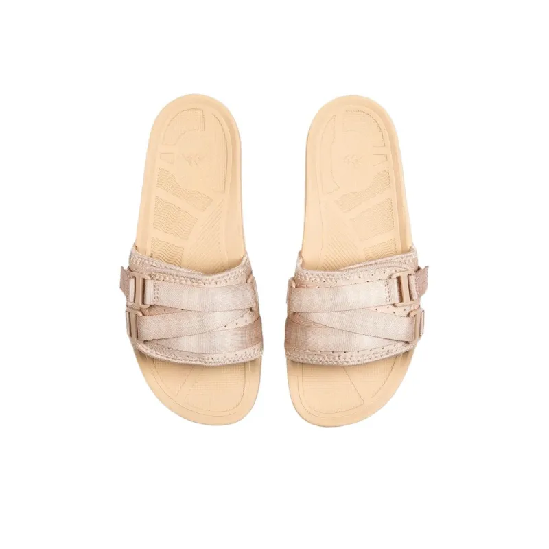 Kappa Slip-Resistant Slide Slippers Unisex Yellow Brown-3