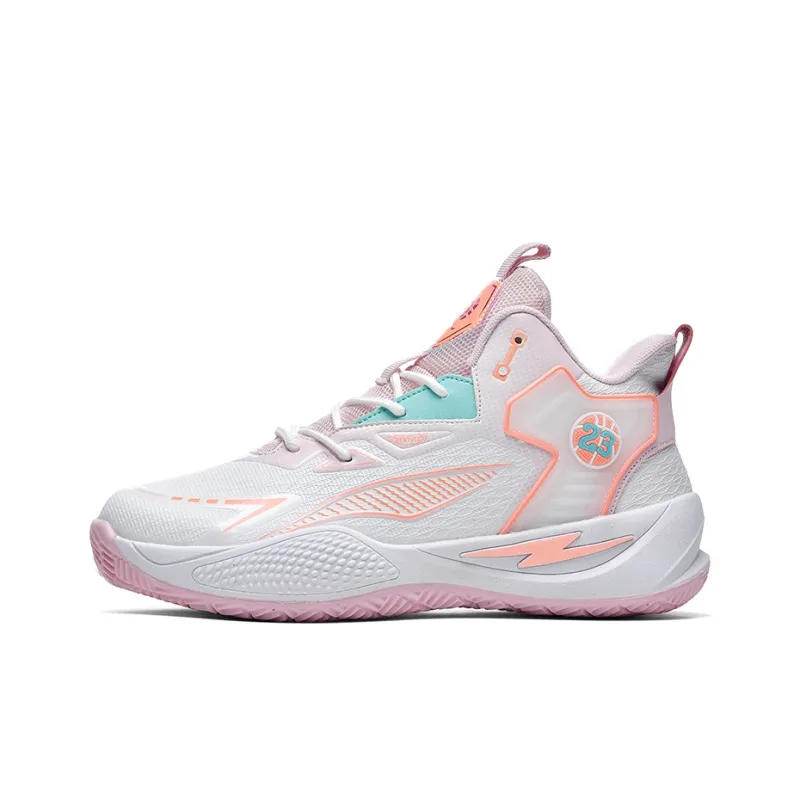 Black-tailed Deer Cushioning Anti-Slip And Wear-Resistant High-Top Basketball Shoes Unisex Mismatched-5