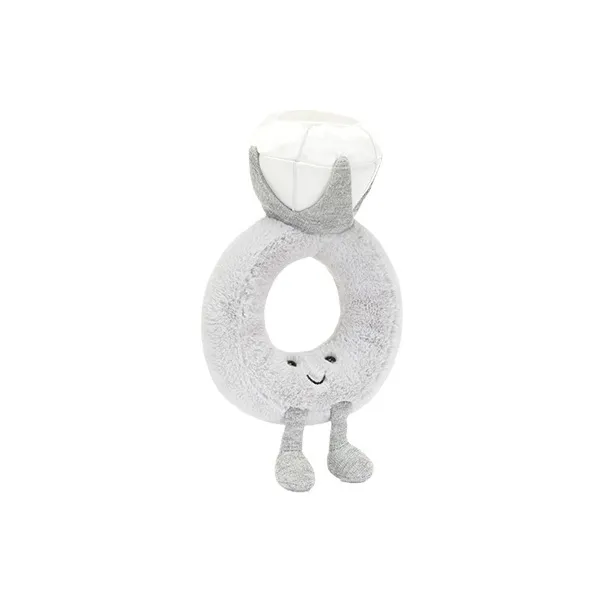 JELLYCAT Amuseables Diamond Ring Plush Toy-0