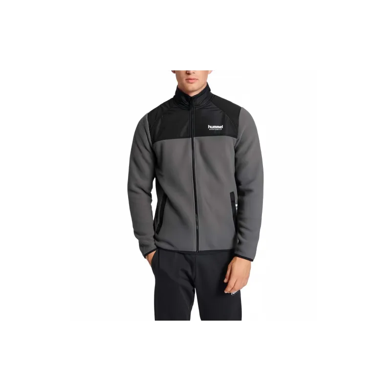 Hummel HmlLGC CHARLEY FLEECE JACKET Jackets Coats Men's Black-3