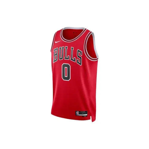 Nike X NBA Chicago Bulls Basketball Jerseys Unisex Red