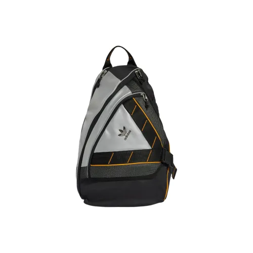 Adidas Originals Shoulder Bags Black With Deep Silver Gray