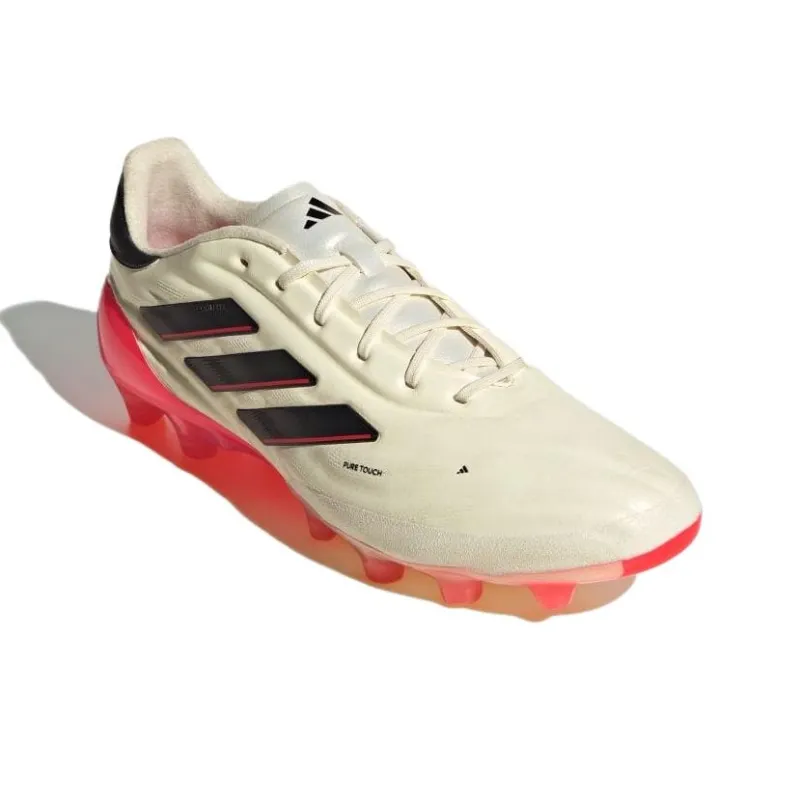 Adidas COPA PURE 2 Soccer Shoes Men Low Top Beige/Pink/Black-1