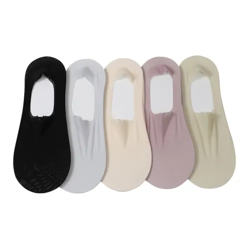 ROMANTIC·SPRING No Show Socks Women's 5 Pack