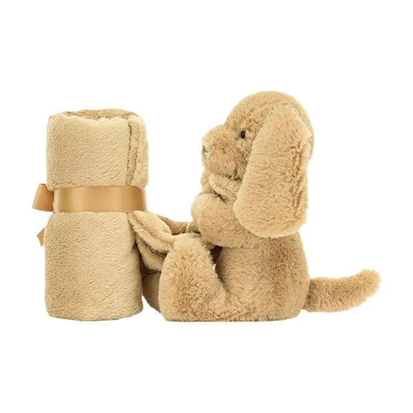 JELLYCAT Shy Collection Empress Dowager Puppy Soothing Towel Dolls Plush Doll 33cm Height-1