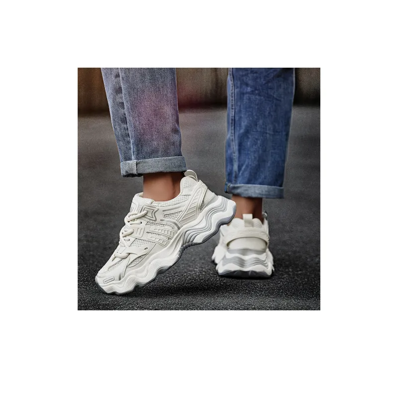 Grumpy Ram Anti-Slip Wear-Resistant Low-Top Chunky Sneakers Men-2