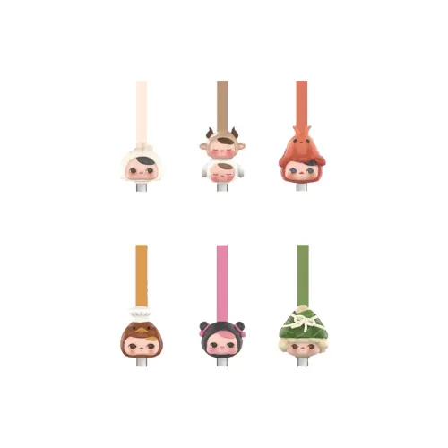 POP MART PUCKY Elf Gourmet Restaurant Collection Cable Blind Box Products Single Mystery Box/Full Box 6 Pcs