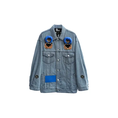 OOXOO.NET Denim Jackets Women's Blue