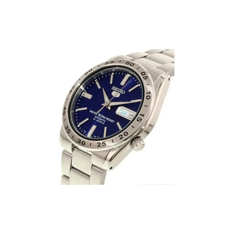 SEIKO Automatic Mechanical Movement Watch Unisex Blue Dial SNKD99K1-1