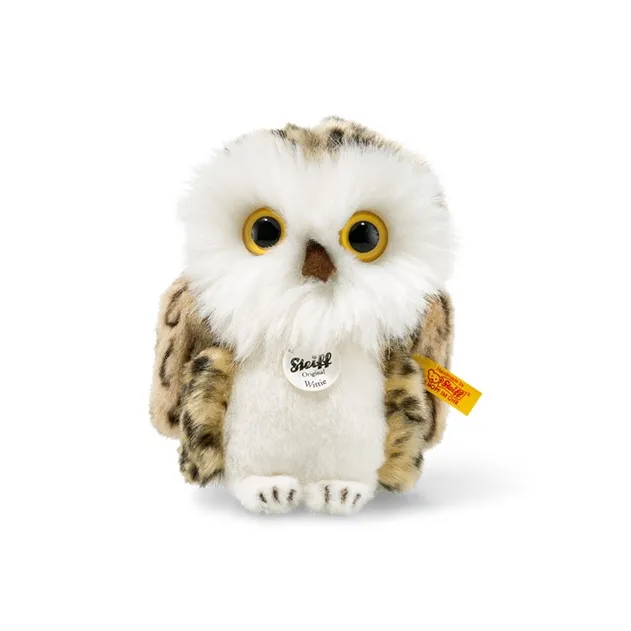 Steiff Wittie Owl Gray Dolls Plush Doll 12cm High-1