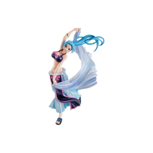 MegaHouse One Piece Character One Piece POP Memory Replay Vivi Reissued Version Scale Figures 24cm