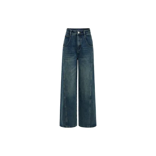 BASIC HOUSE Jeans Women's Denim Blue