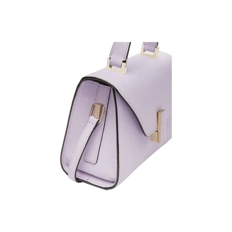 Valextra Calfskin Shoulder Bag, Crossbody Bag, Handbag Women's Wisteria Pink-2