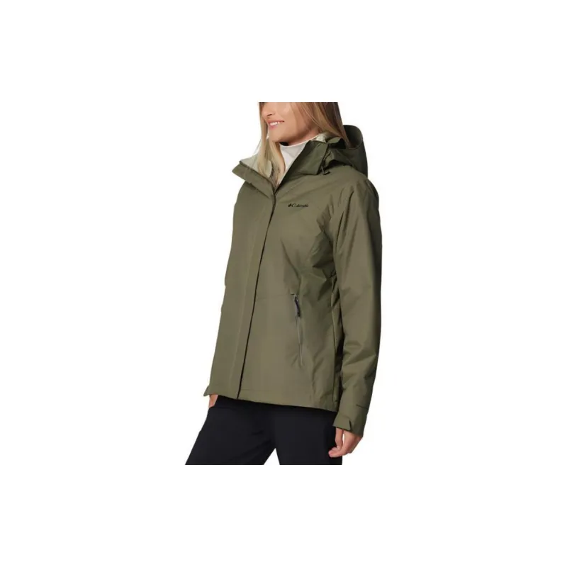 Columbia Puffer Jacket Women's Green-3