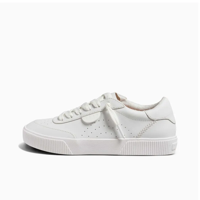 REEF Lightweight Low-Top Skateboard Shoes Women's White-0
