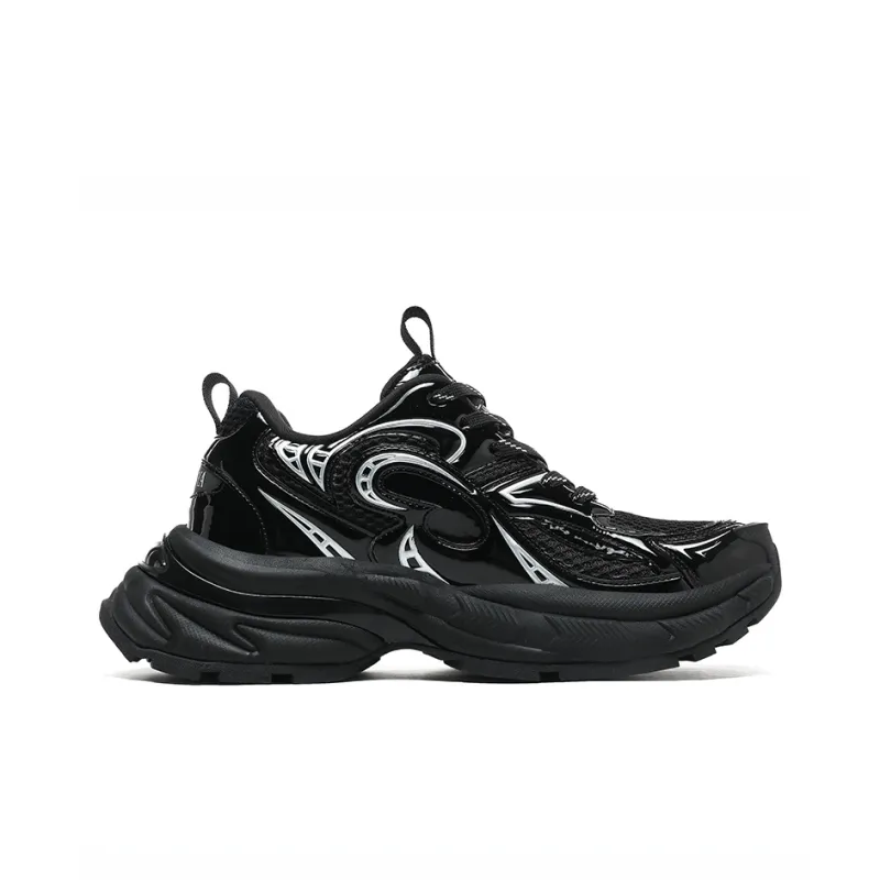 BEILIANYA Fashion Trend, Classic Vintage, Street Ready Turbo Shoes Low Top Chunky Sneakers Unisex-8